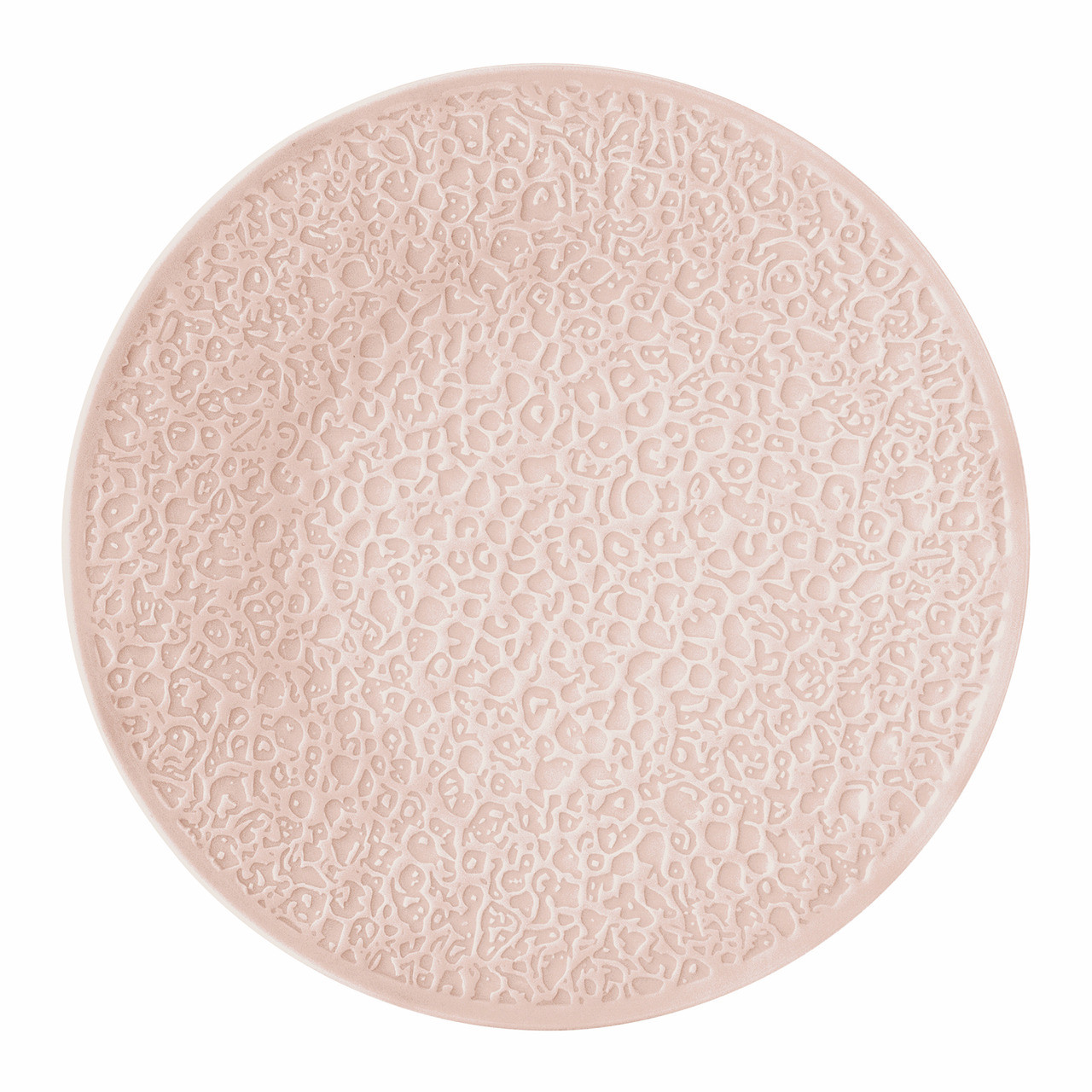 Nori, Teller flach mit Relief ø 282 mm rosé